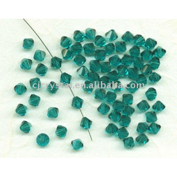 Blaue Zircon 4MM Kristallperlen, Bikone Perlen 4mm